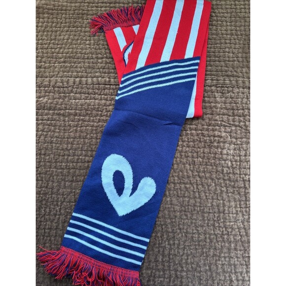US Soccer One Size Red White Blue Collectible National Team Soccer Scarf RWB - Picture 2 of 4